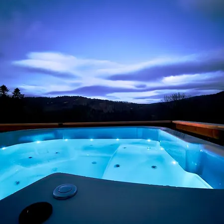 Pod Srebrzystym Swierkiem - Jacuzzi Ferienhaus *